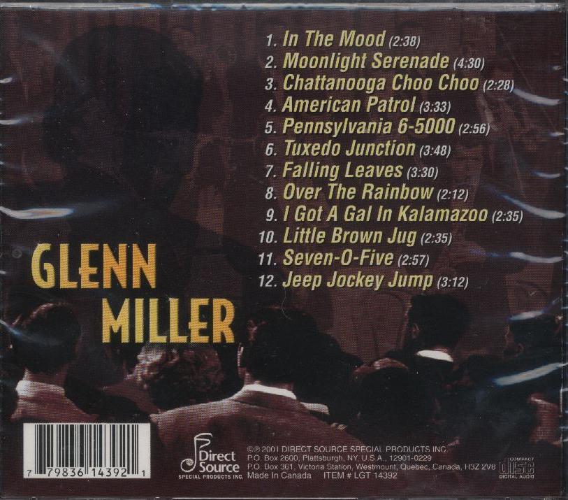 Glenn Miller - Big Band Ledgends - Click Image to Close